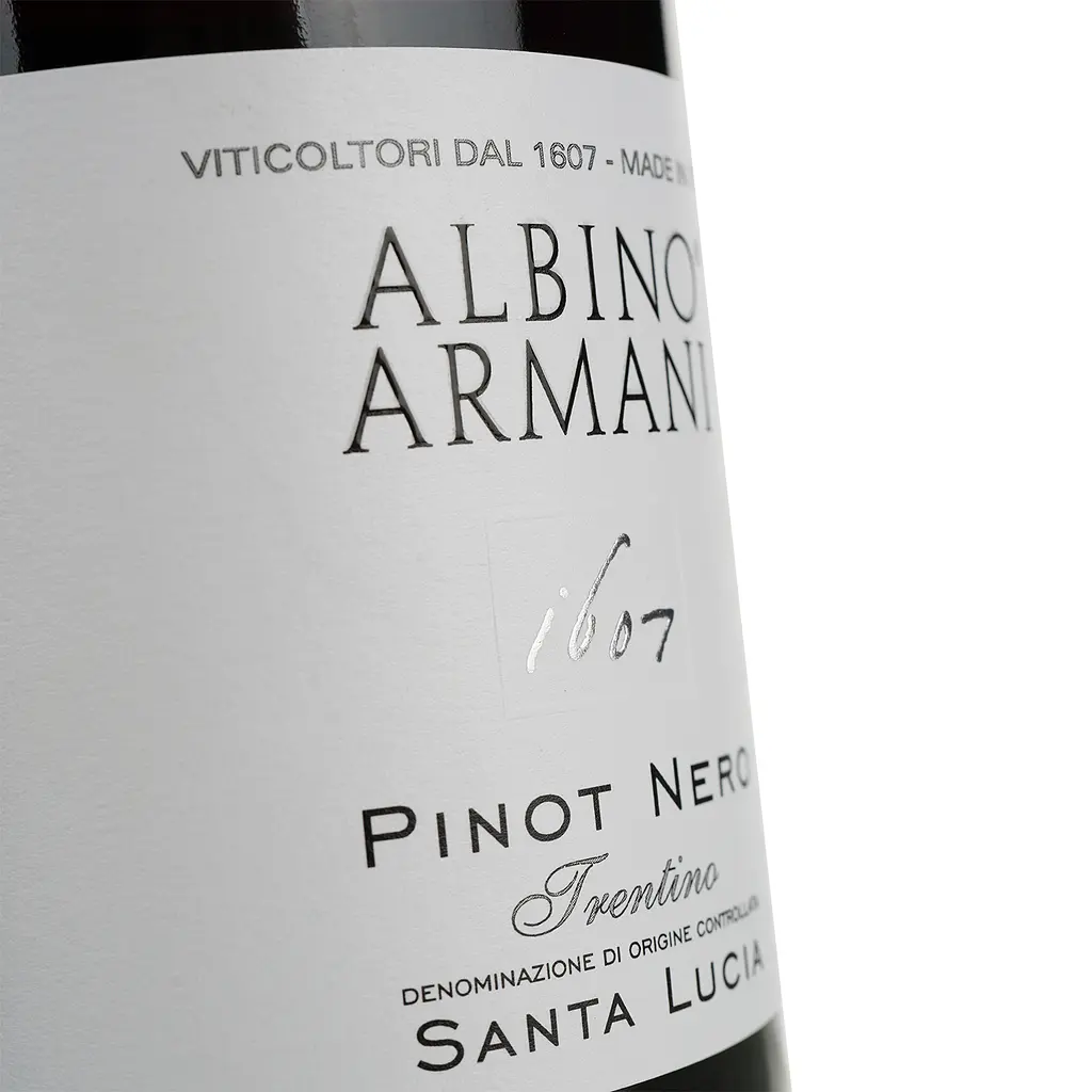Вино Albino Armani Pinot Nero Trentino Santa Lucia DOC, червоне, сухе, 12,5%, 0,75 л - фото 5
