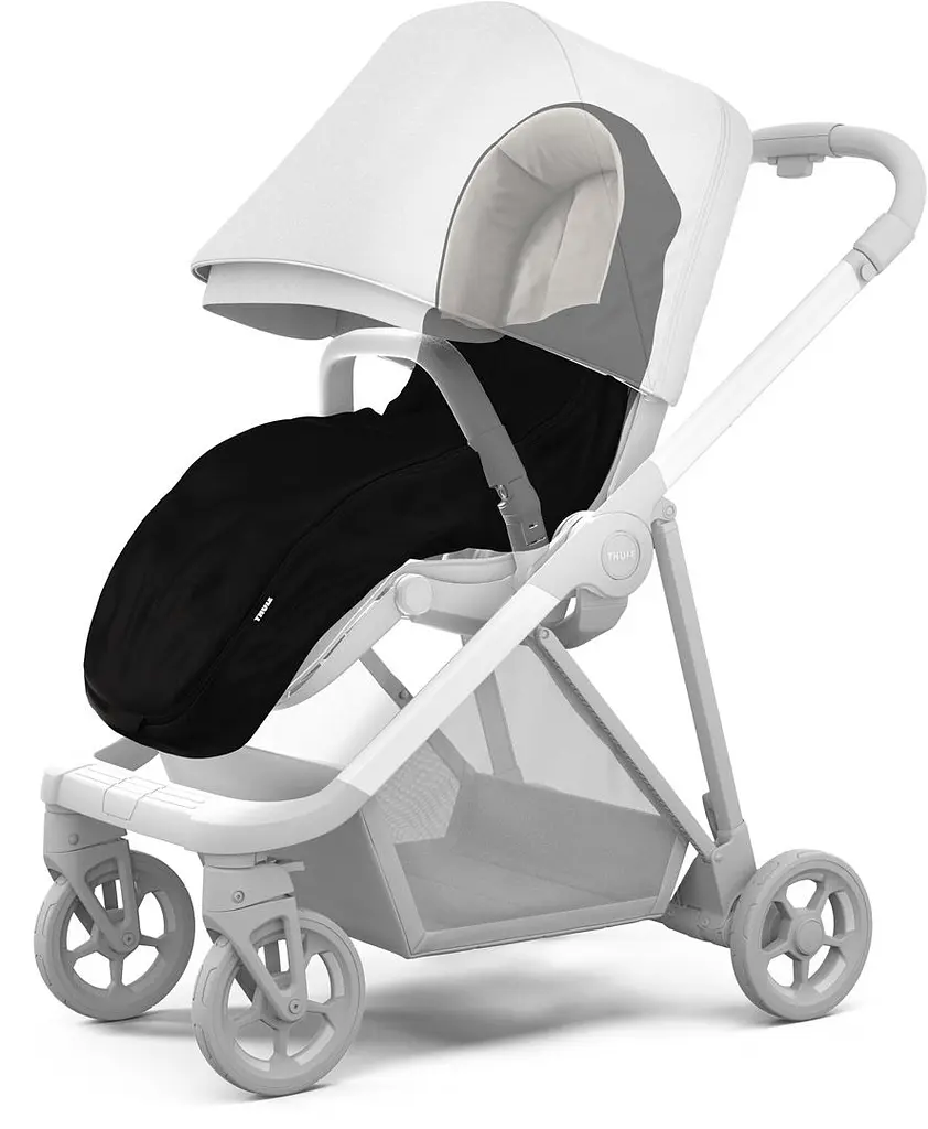 Теплий конверт-накидка Thule Stroller Footmuff Black (TH 11200320) - фото 2