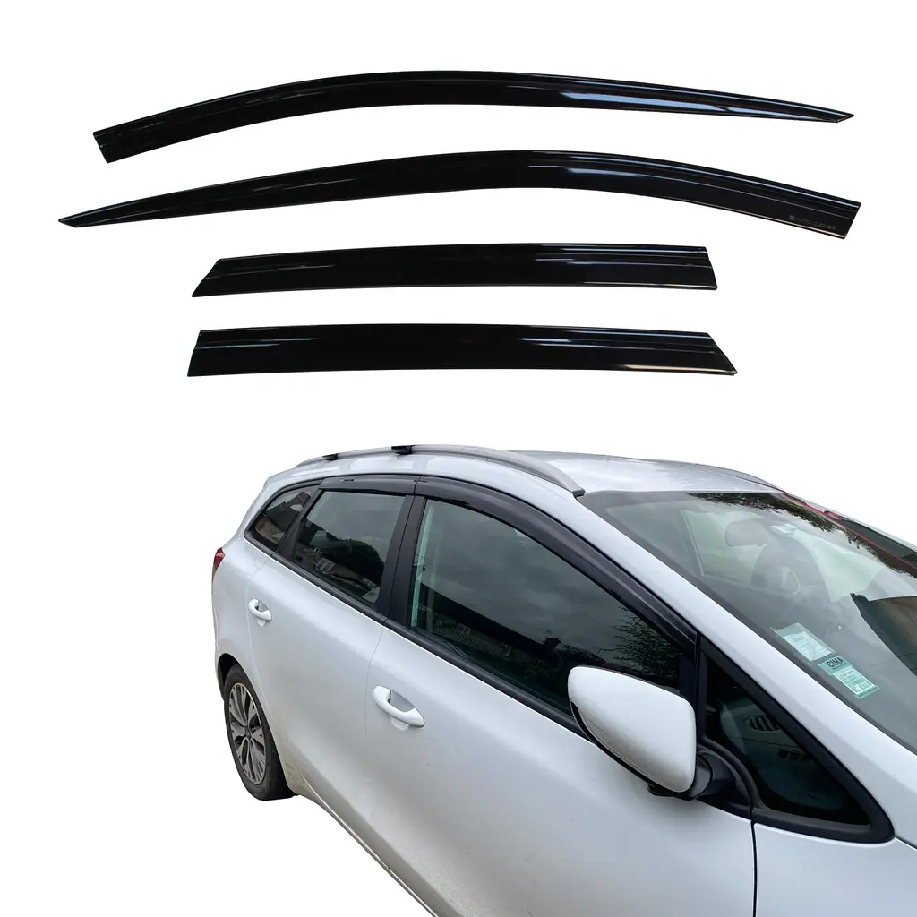 Дефлектори вікон ветровики для Hyundai i30 2011-2016 Хечбек 4 шт (Auto Clover) AC A138
