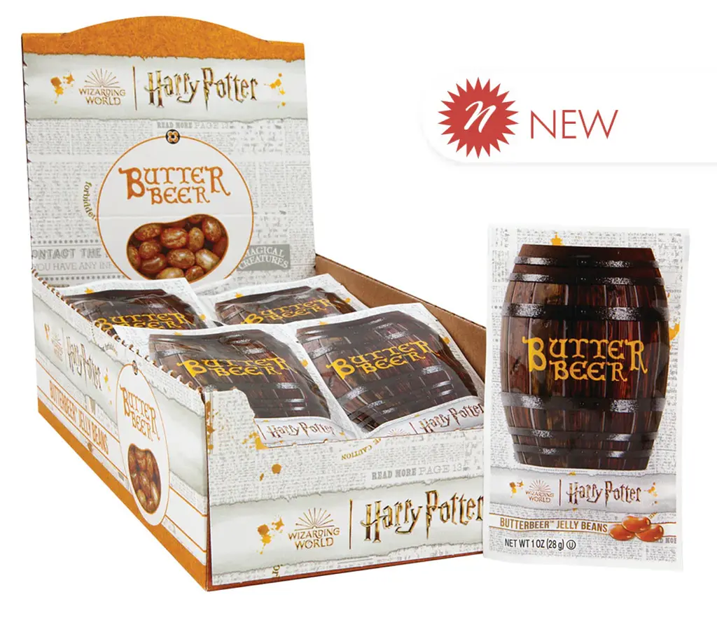 Драже Jelly Belly Harry Potter Butter Beer Bean Bags 28г - фото 6