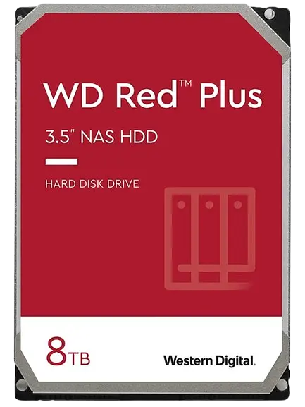 Жорсткий диск 3.5" WD Red Plus 8TB (WD80EFPX) - фото 2