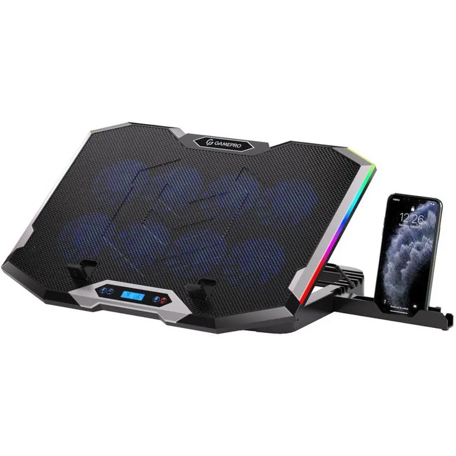 Охлаждающая подставка для ноутбука до 21 дюймов GamePro GPCP-870 8xfans - фото 2