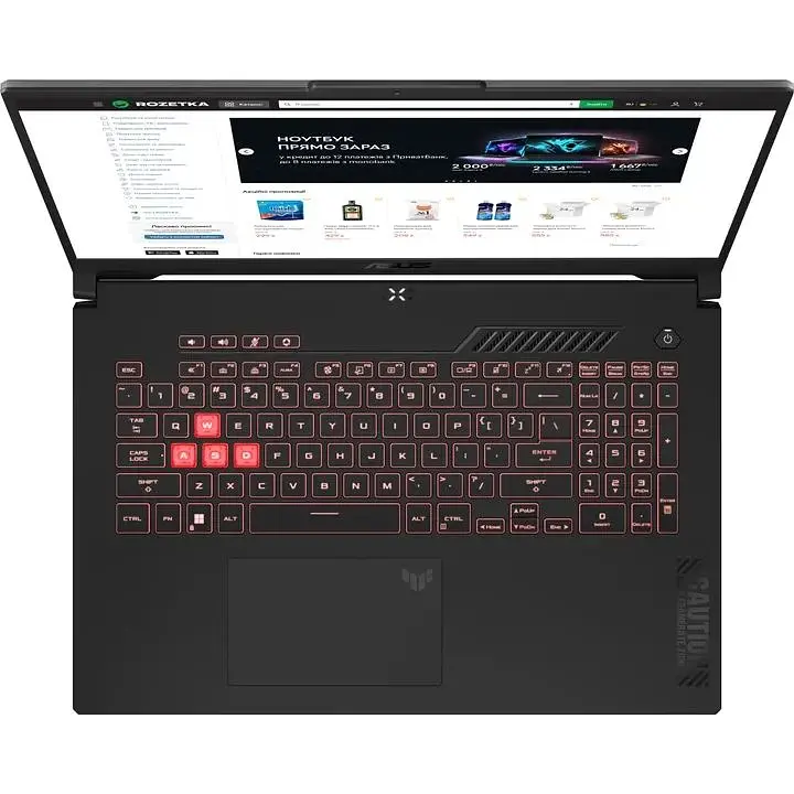 Ноутбук Asus Tuf Gaming A17 Ryzen R7 7735HS RTX 4060 32/1000 GB - фото 7