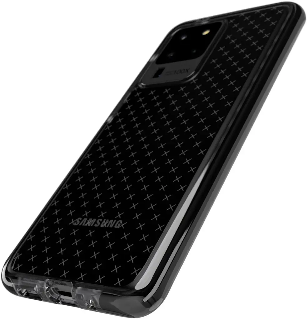 Протиударний чохол з антимікробним покриттям Tech21 Evo Check для Samsung Galaxy S20 Ultra (6.9") Black - фото 5