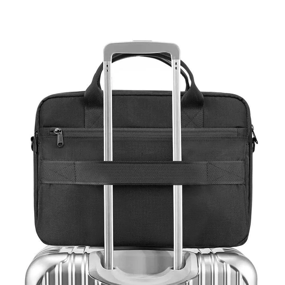 Сумка для ноутбука WiWU Alpha Double Layer Laptop Bag for Apple MacBook 13.3 (Black) [52958] - фото 4