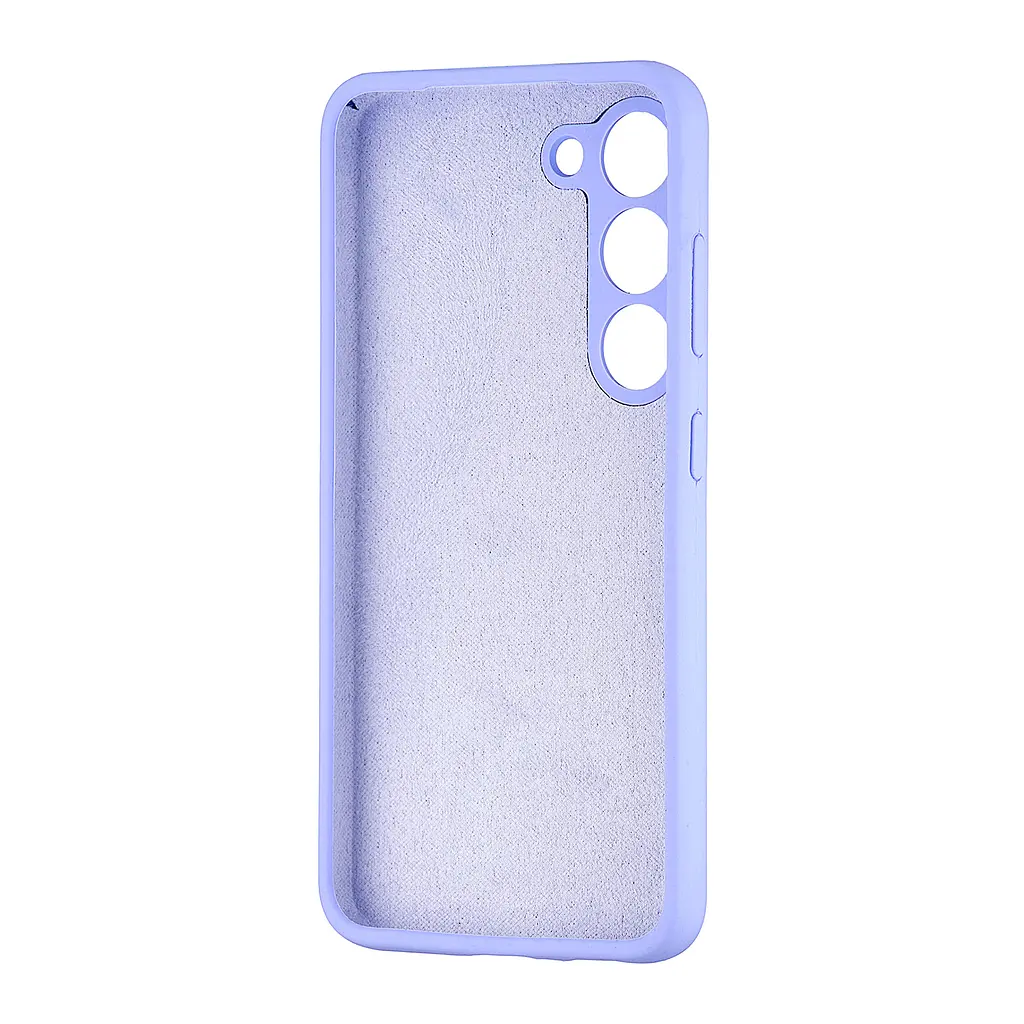 Чохол Silicone Case Samsung S23 (S911) Lilac Purple - фото 2