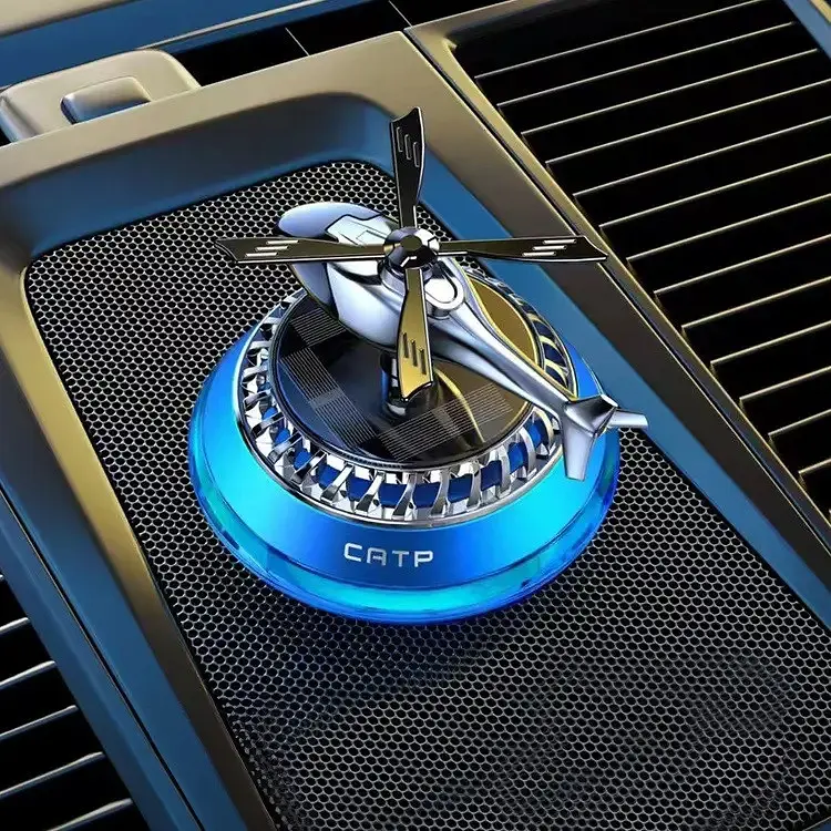 Дифузор ефірних олій Вертоліт J2 ароматизатор для автомобіля (Синій) - фото 4