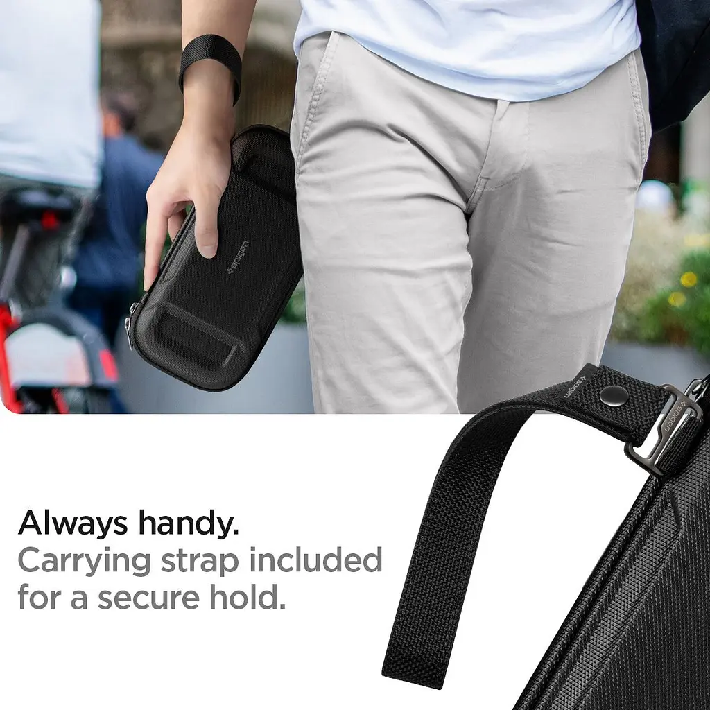 Кейс-чохол Spigen Rugged Armor Pro Pouch для Nintendo Switch OLED Black (AFA04021) - фото 16