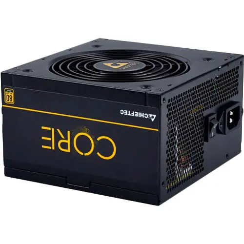 Блок живлення Chieftec Core 600W 80+ Gold (BBS-600S) Black