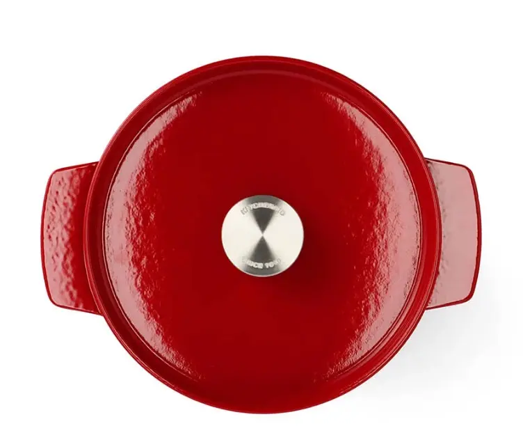 Каструля з кришкою KitchenAid СС006057-001 22 см 3.3 л червона - фото 8