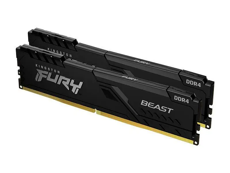 Модуль пам'яті Kingston FURY 32 GB (2x16GB) DDR4 3200 MHz Beast Black (KF432C16BB1K2/32WP) - фото 3