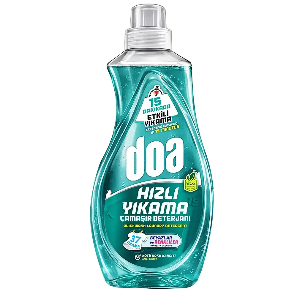 Рідкий засіб для швидкого прання DOA Quick Wash для білих та кольорових речей 1.48 л