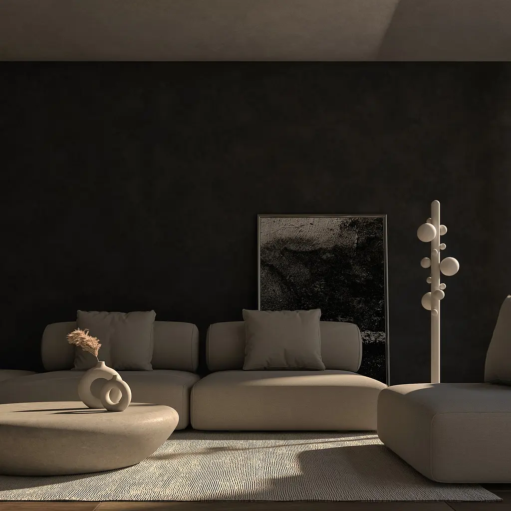 Торшер Babich Studio Lunar F - Black (RAL 9005) - фото 5