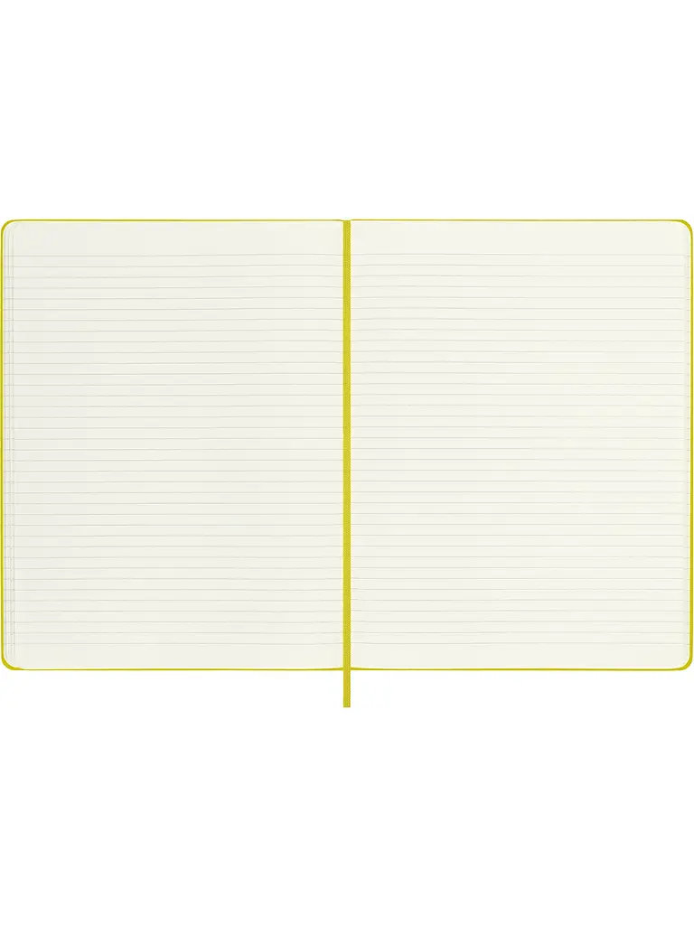 Записник Moleskine Silk великий, Лінійка Солом'яно-жовтий (QP090M6SILK) - фото 4