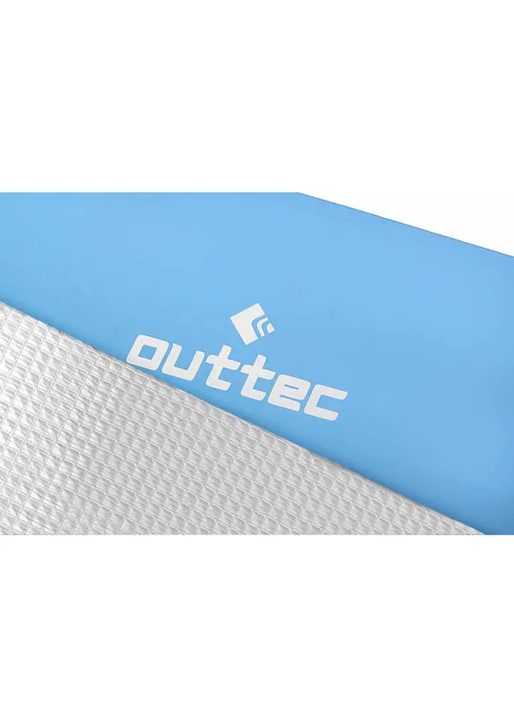 Килимок туристичний фольгований Outtec EVA 1см блакитний - фото 5