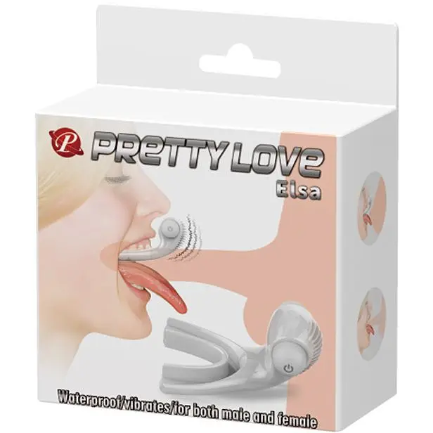 Вібратор Lybaile Pretty Love Ela Mouth Stimulator Light Pink для оральних пестощів, 7.5х5.3 см рожевий - фото 9
