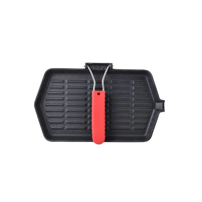 Сковорода-гриль Bergner Bbq lovers 34.3X20.4 см (BG-34131-BK) - фото 2