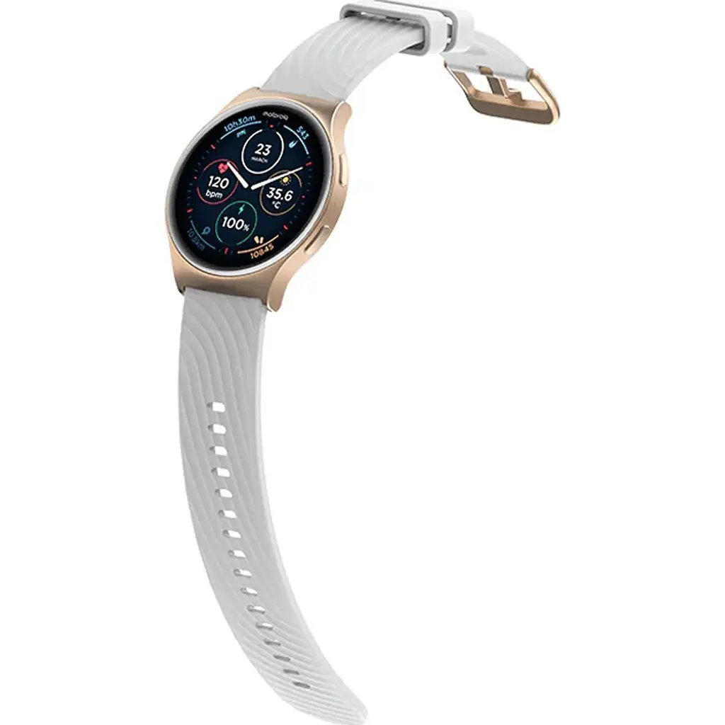 Смарт-годинник Motorola Moto Watch 120 Rose Gold (MOSWZ120-RG) [138668] - фото 9
