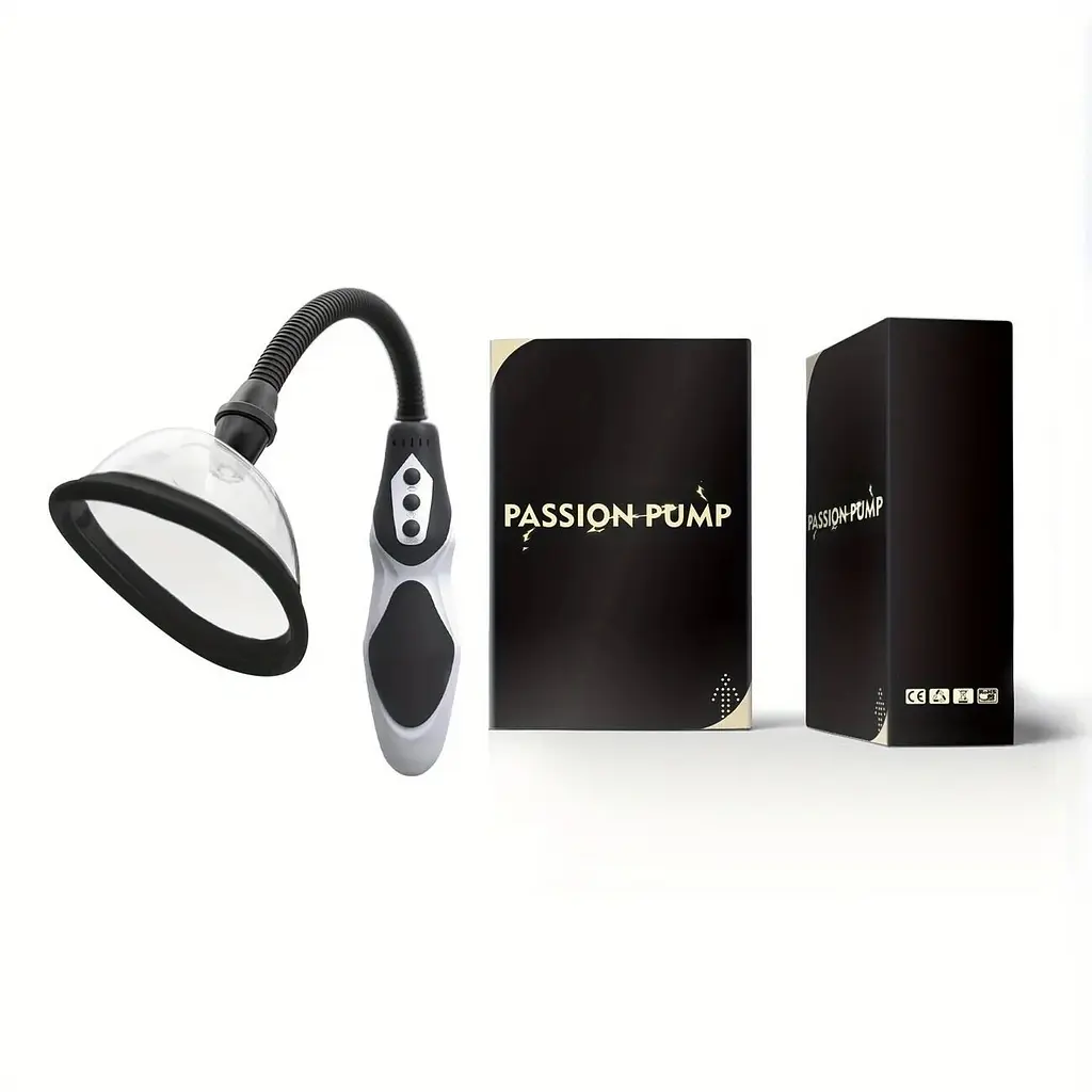 Вакуумна помпа Men Powerup для вульви Passion Pump автоматична - фото 4