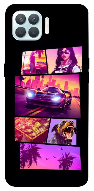 TPU чохол Demsky GTA vibes для Oppo F17 Pro