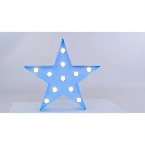 Нічник-світильник Зірка блакитний - фото 2