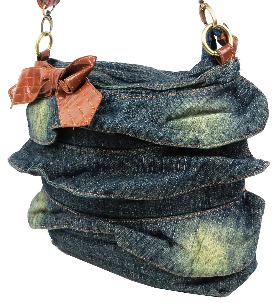 Жіноча джинсова сумка Fashion Jeans6012 Темно-синя - фото 4