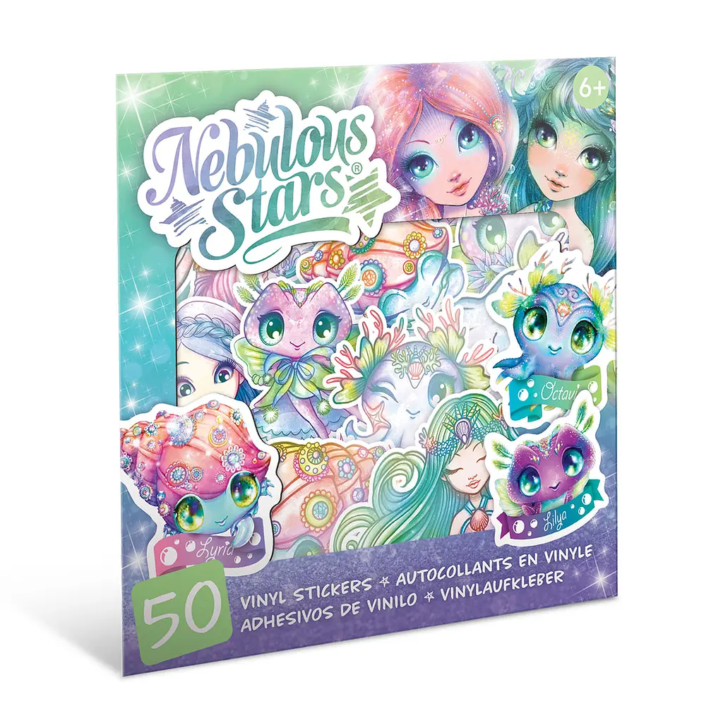 Набор виниловых наклейок Nebulous Stars Звезды Туманного мира 50 шт. (11460) - фото 9