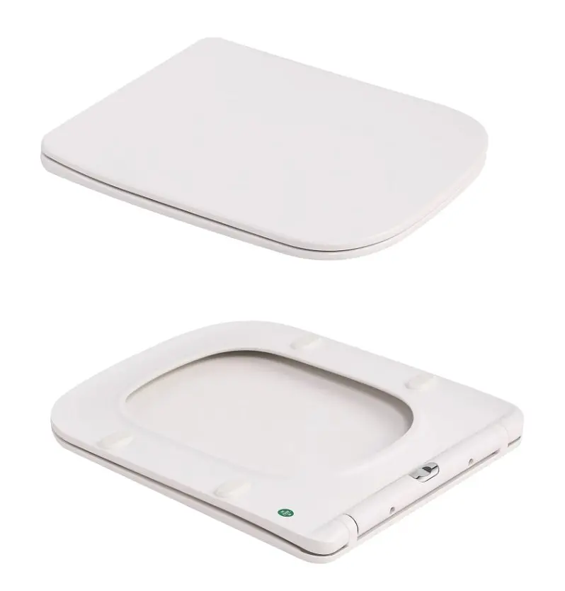 Унітаз підвісний Qtap Tern Ultra Quiet, Marble, з сидінням Slim Duroplast / Soft-close / Quick Release QTTER26MR49002 - фото 7