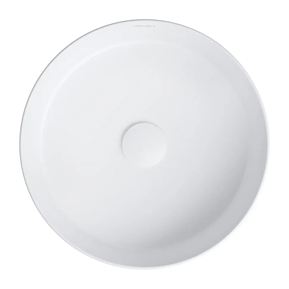 Умывальник Omnires Tulsa 36 см matt white TULSA355BM, Белый матовый - фото 2
