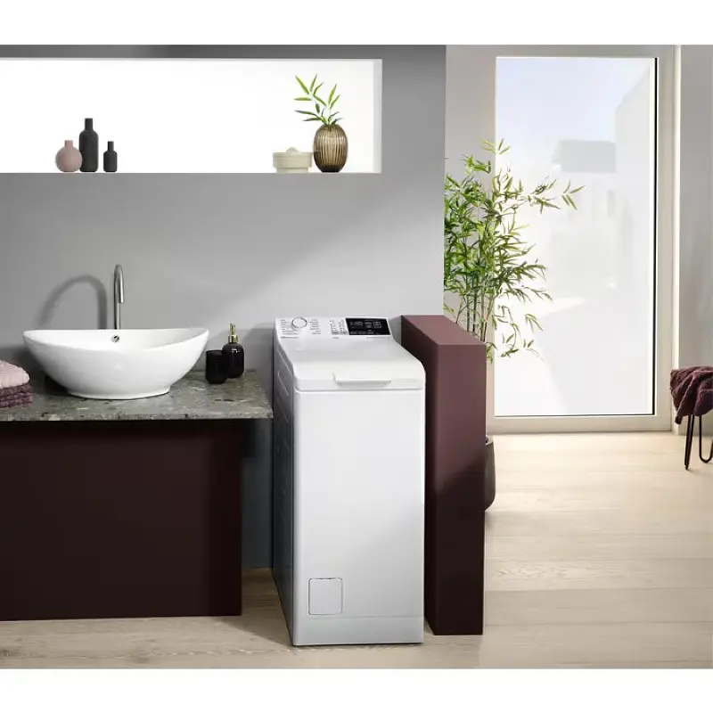 Пральна машина Electrolux вертикальна, 7кг, 1200, A, 60см, дисплей, інвертор, білий - фото 5