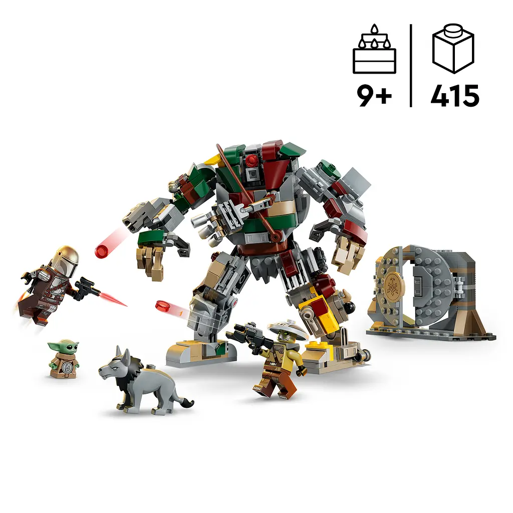 Конструктор LEGO Star Wars Сутичка дроїдів-охоронців у палаці Хатта 415 ел. (75451) - фото 9