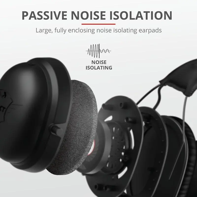 Гарнитура Trust GXT 444 Wayman Pro Gaming Headset BLACK (23248_Trust) - фото 9
