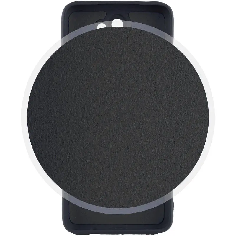 Чохол Silicone Cover Lakshmi Full Camera A для Xiaomi Redmi 9 Чорний / Black - фото 3