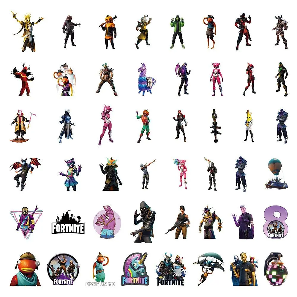 Стікерпак GeekLand Fortnite 50 штук - фото 3
