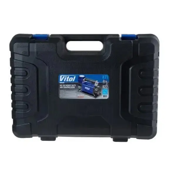 Автомобільний компресор Vitol OFF ROAD MASTER 150psi 50Amp 160л шланг 7,5м Клемі (K-71) - фото 4