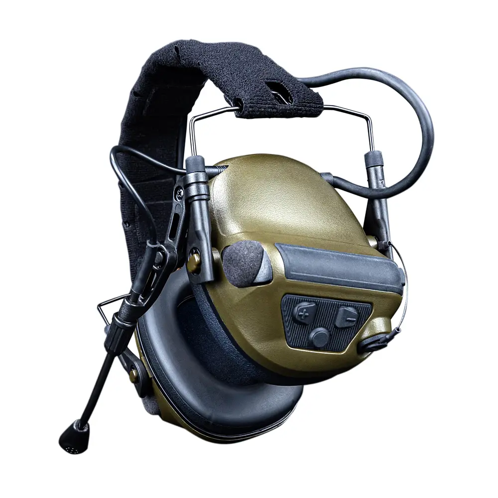 Активні захисні навушники Earmor M33 (FG) Olive з Bluetooth та гарнітурою (M33-FG) - фото 2