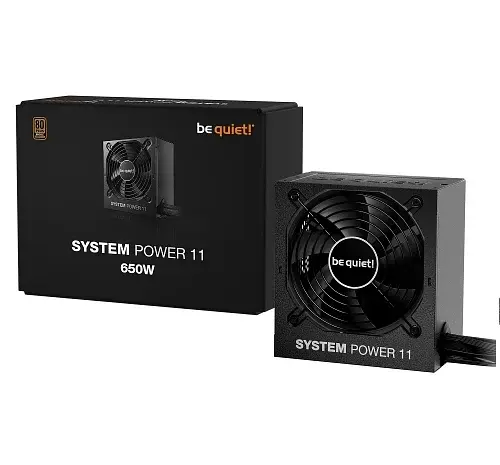 Блок живлення 650 Вт, System Power 11, Black, 80+ Bronze be quiet! teh0028910 - фото 3