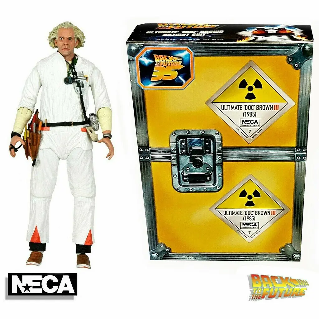 Фігурка Neca Назад у Майбутнє Док Браун Back to the Future Doc Brown 17 см WST BTF DB 19 - фото 5