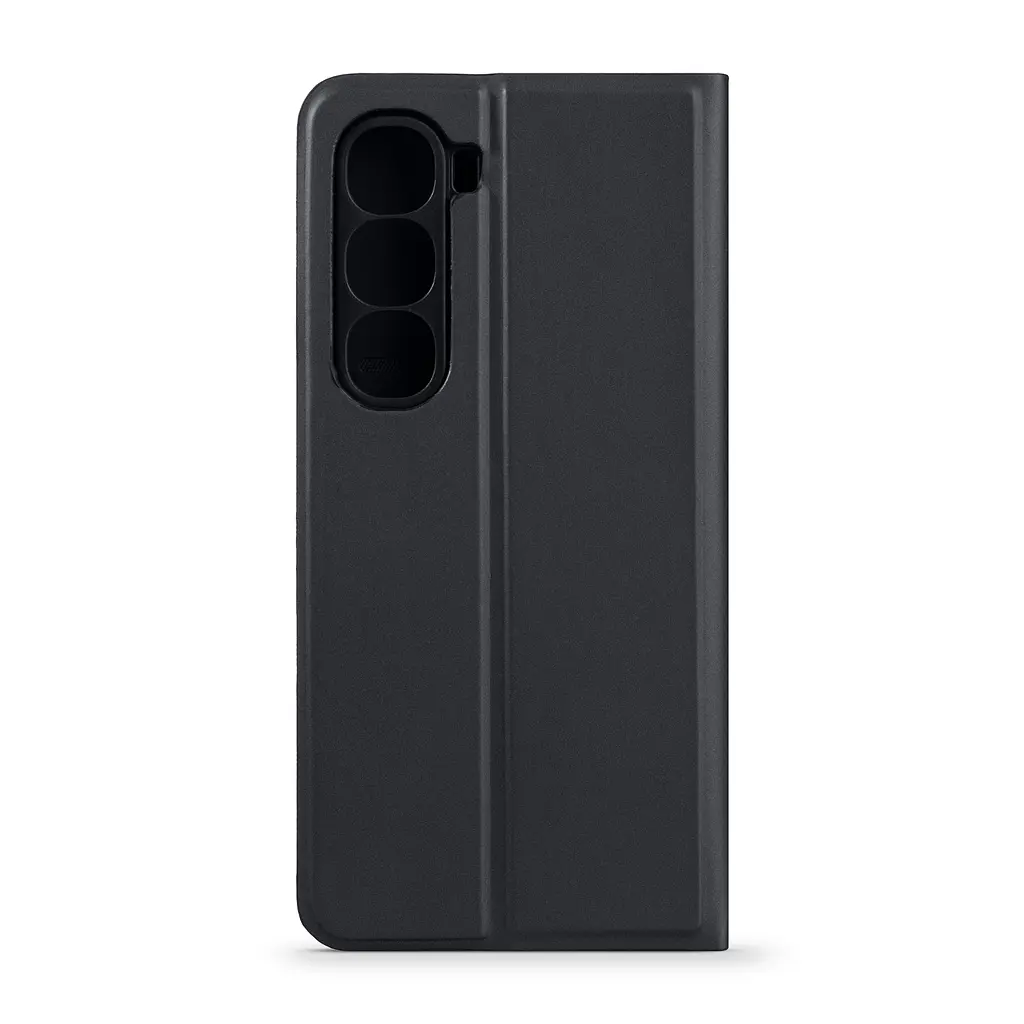 Чехол-книжка для Infinix Hot 60 Pro 4G, OneFold Case, черный, из экокожи (PU) и TPU, с магнитом, с подставкой и отделением для карт, трансформируемый в подставку, противоударный, защита всего корпуса, ArmorStandart (ARM88697) - фото 2