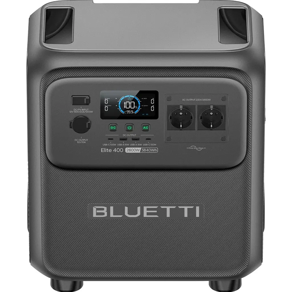 Зарядна станція BLUETTI Elite 400 2600W (P-EL400-EU-GY-BL-010) [167618] - фото 7