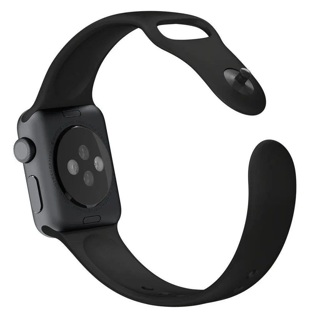 Apple Watch Series 3 GPS + Cellular 38mm Space Gray Aluminum w. Black Sport B. (MQJP2) - фото 2