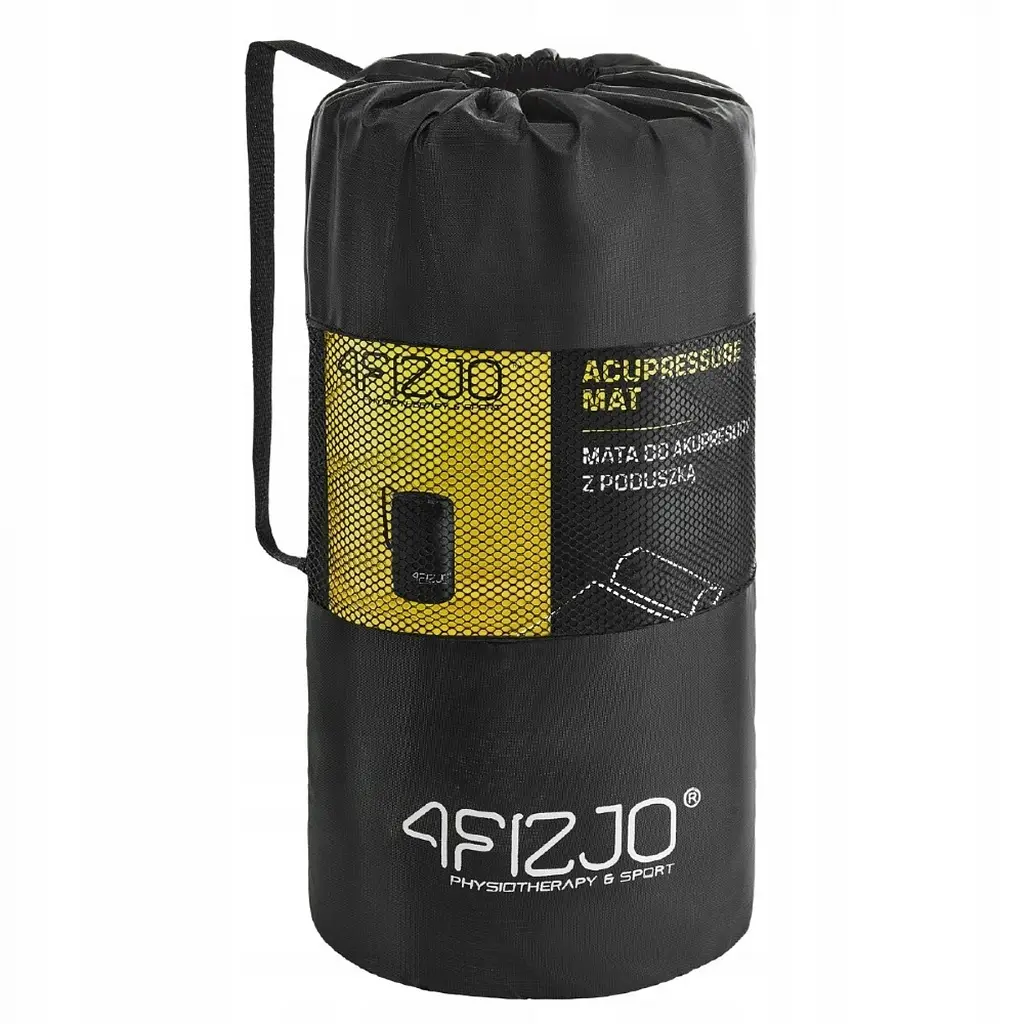 Килимок акупунктурний 4FIZJO Аплікатор Кузнєцова з валиком 72 x 42 см Grey/Pink 4FJ0287 (P-5907739313287) - фото 8