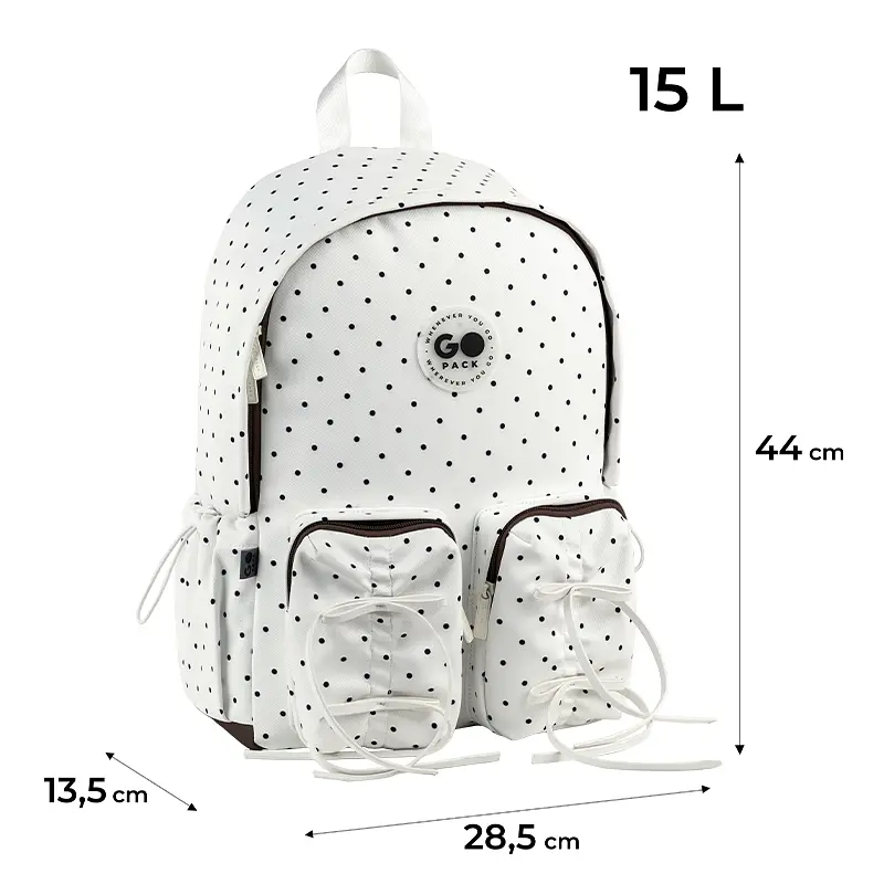 Рюкзак GoPack Education Teens 130L молочний Білий (GO26-130L-1) - фото 2