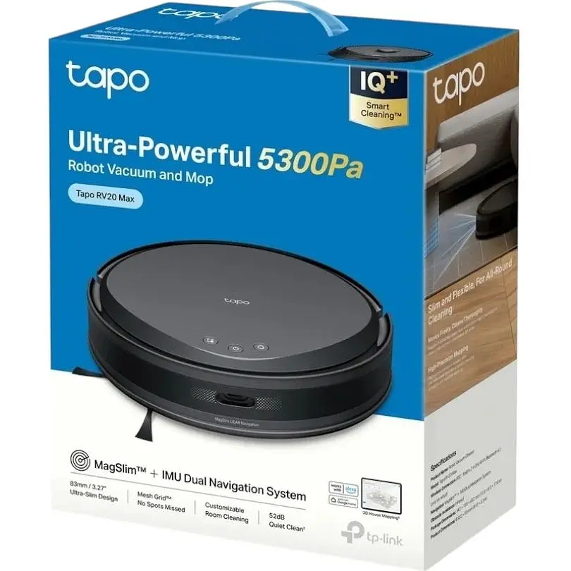 Робот-пилосос TP-Link Tapo RV20 Max [125444] - фото 5