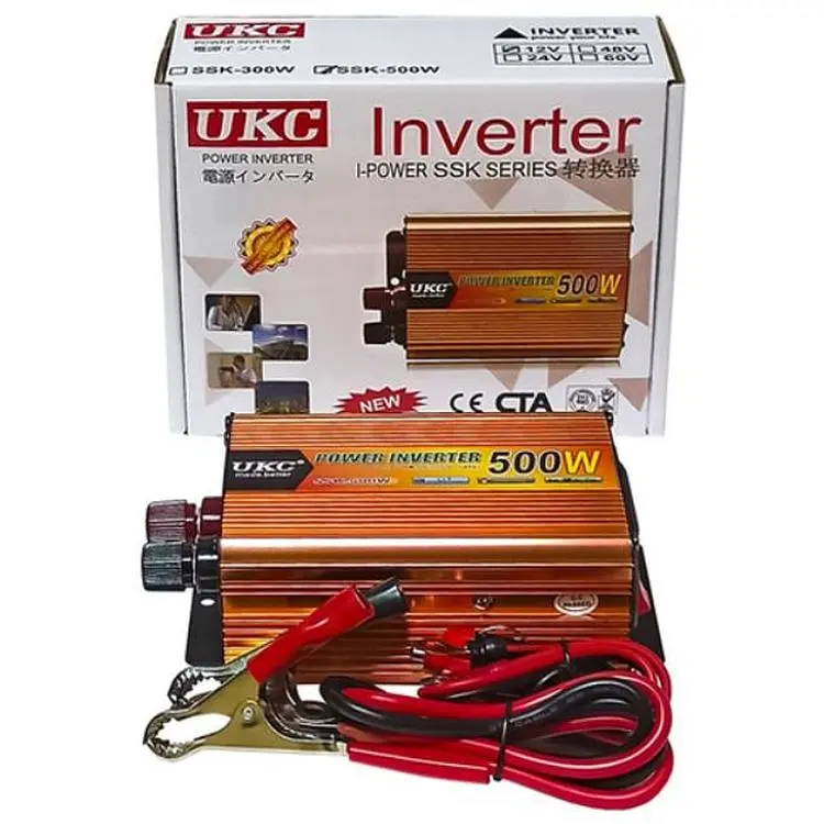 Преобразователь 12В-220В UKC XPRO Power-One Plus 500Вт (41425-_783) - фото 6