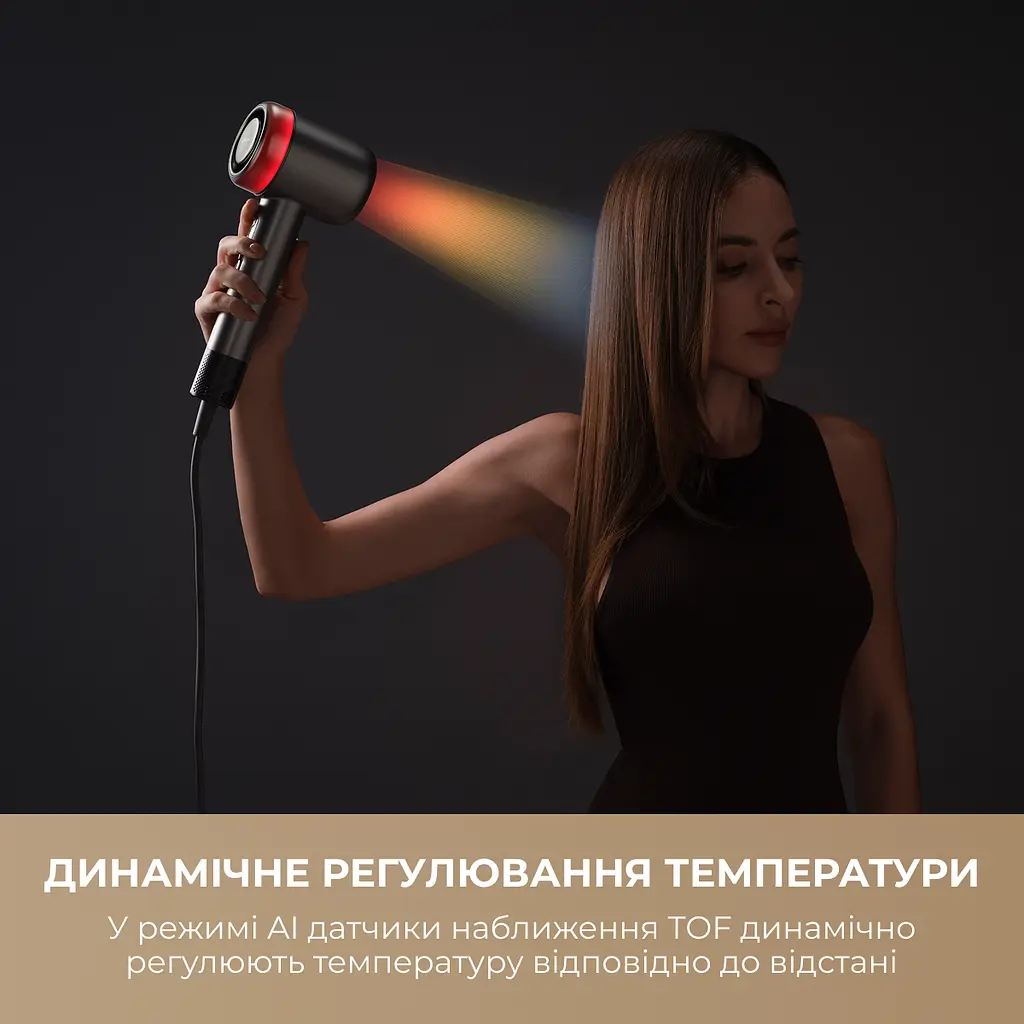 Фен Dreame Gusto PinkGold (AHG40A-PG) - фото 5