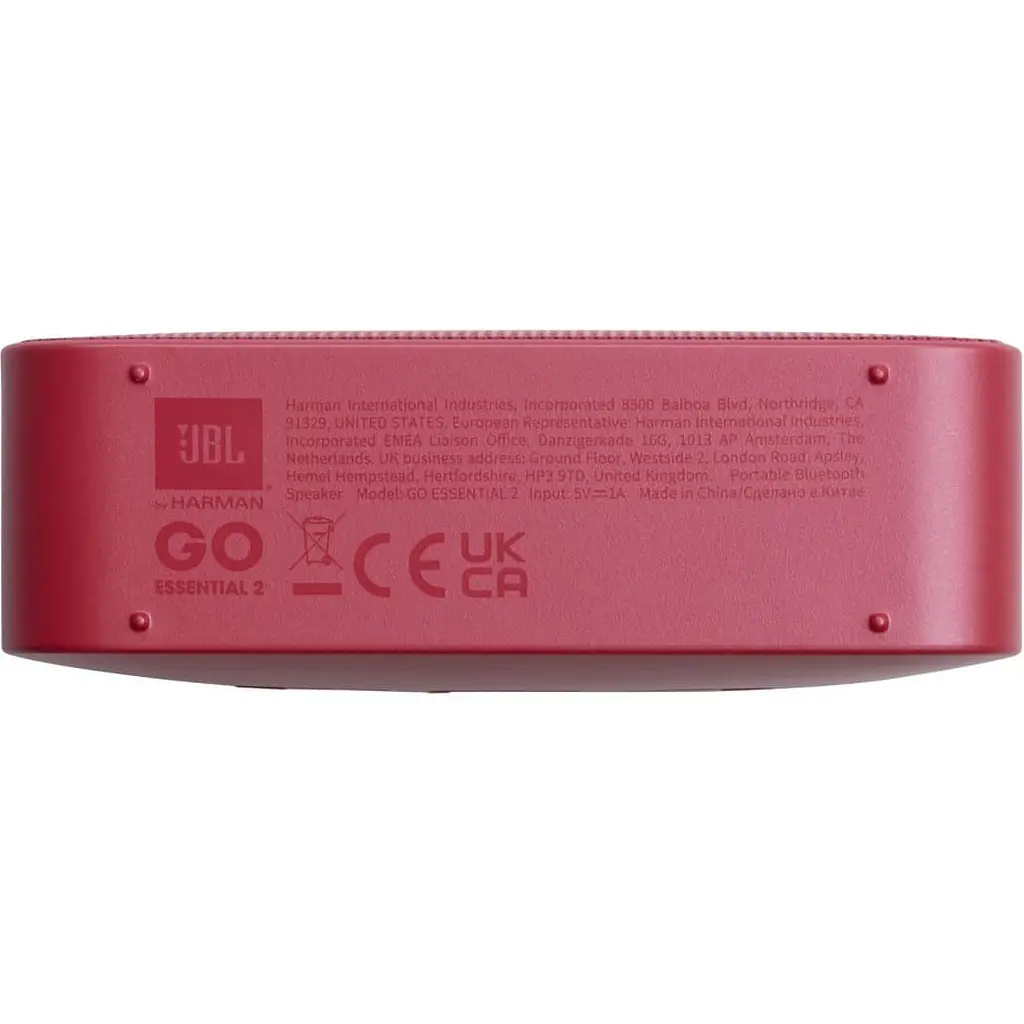 Портативна акустика JBL Go Essential 2 Red (JBLGOES2REDEU) - фото 5