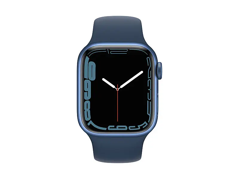 Смарт-годинник Apple Watch Series 7 GPS 41mm Blue Aluminum Case With Blue Sport Band (MKN13) - фото 2