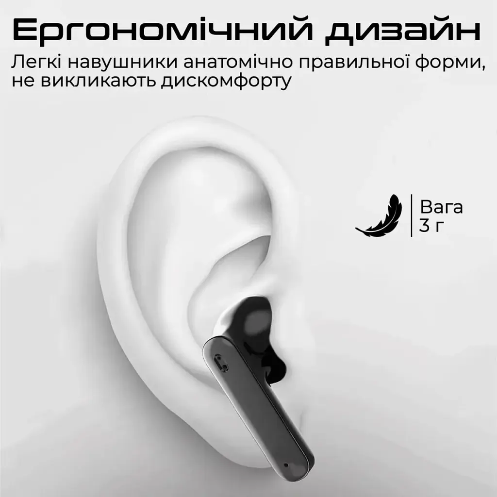 Bluetooth-гарнітура HiFuture ColorBuds2 Black (colorbuds2.black) - фото 5