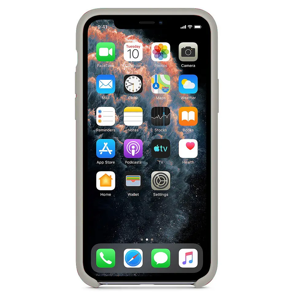 Чохол Silicone Case без Logo AA для Apple iPhone 11 Pro Max 6.5" Сірий / Grey - фото 2